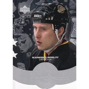 Sběratelská karetní hra insert karta ALEXANDER MOGILNY 97-98 UD Three Star Selects číslo T19B