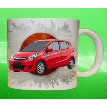 hrnek s Daihatsu Cuore 75 ml (hrneček s osobním autem )