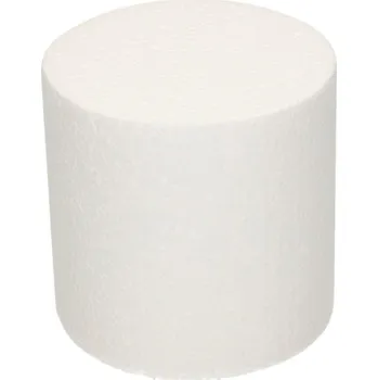 Jedlá dekorace na dort Svět pečení Polystyrenová maketa kruh o 10 x 10 cm