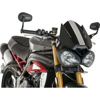 Triumph Speed Triple 1050 16- plexi Puig 8929N (černé neprůhledné,Height: 330mm Width: 300mm)