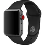 Řemínek DEVIA pro Apple Watch Ultra 49mm / 46mm / 45mm / 44mm / 42mm - silikonový - černý