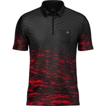 Pánská košile Arraz Košile Lava - Black & Red - S