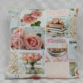 Dekorativní polštářek Povlak na polštář 40 x 40 07