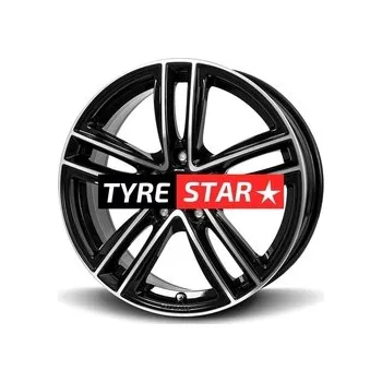 Alu kolo Brock RC27 7.5x17 5x114.3 ET50 Schwarz Glanz Voll-Poliert (SGVP)