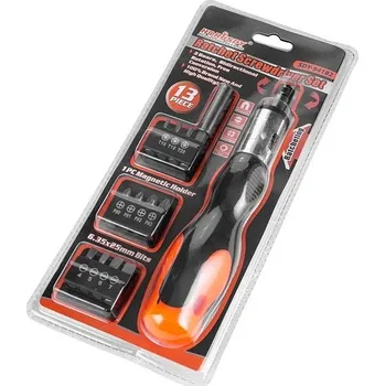 Šroubovák Ráčnový šroubovák s příslušenstvím HORUSDY