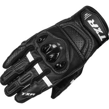 Moto rukavice Rukavice na motorku TXR Hyper černo-bílé Velikost: 3XL