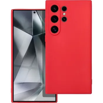 Pouzdro na mobilní telefon OEM Pouzdro Forcell SOFT SAMSUNG Galaxy S24 Ultra červené