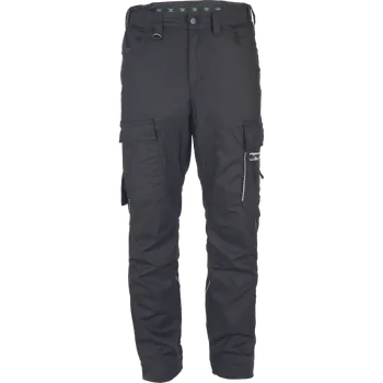 montérky Litz Kalhoty TAURUS do pasu 0352011660060 Černá 60