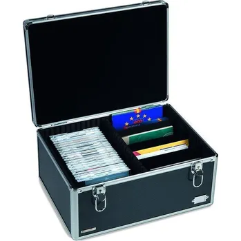 Sběratelství Leuchttrum Kufr CARGO MULTI XL černý - na mincovní sady, pohlednice, CD