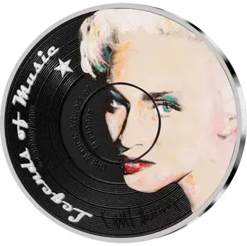 (2019) Šalamounovy ostrovy - 5 $ (1 oz.) Madonna - stříbrná mince barevná (proof)