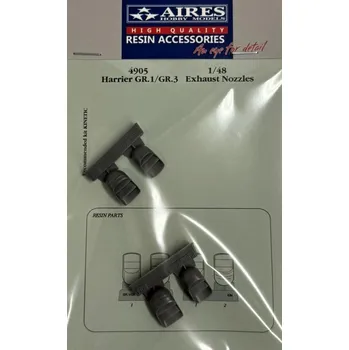 Plastikový model 1/48 Harrier GR.1/GR.3 exhaust nozzles (KIN)