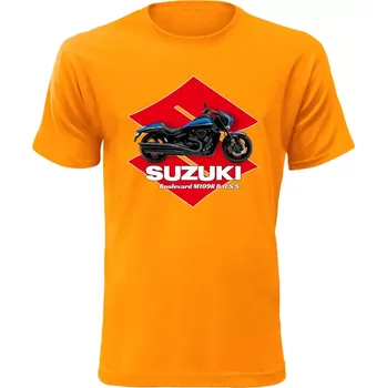 Pánské tričko Suzuki Boulevard M109R B.O.S.S. oranžové