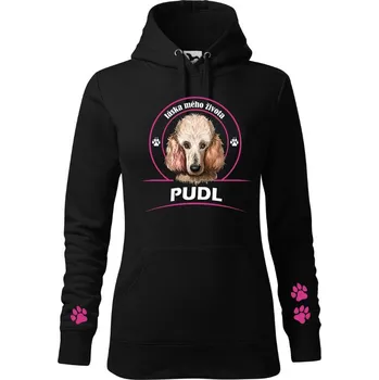 Dámská mikina STRIKER Dámská mikina Pudl Barva: Černá, Velikost: XXL