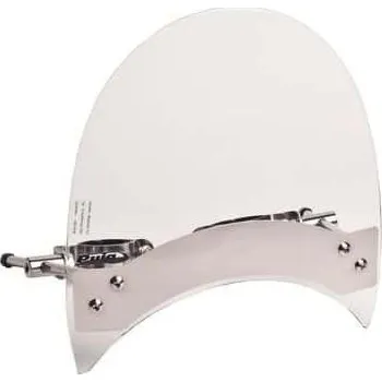 Plexi štít PUIG ROADSTER 0444W průhledný universal, fixations on front forks