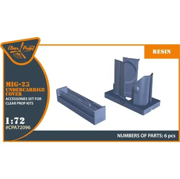 Plastikový model 1/72 MiG-23 undercarriage covers (CL.PROP)