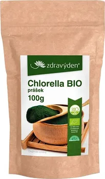 Přírodní produkt Zdravý den Chlorella BIO prášek 100 g