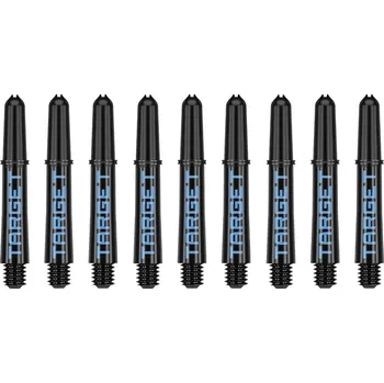 Příslušenství pro šipky Target-Darts Násadky PRO-GRIP TAG Black & Blue 3x Sada Velikost: Short 34,5mm