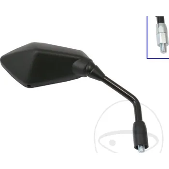 Motodíl Zpětné zrcátko JMP ZR 0221 černý pravý