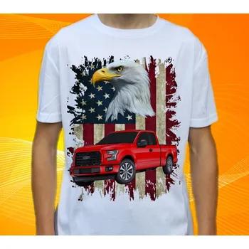 Pánské tričko tričko Ford F-150 146 (tričko s osobním autem )