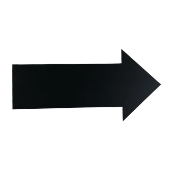 Svatební dekorace Svatba-eshop Směrová šipka oboustranná k popsání kartonová