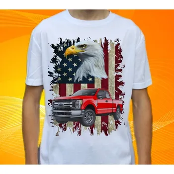 Pánské tričko tričko Ford F-250 L (tričko s osobním autem )