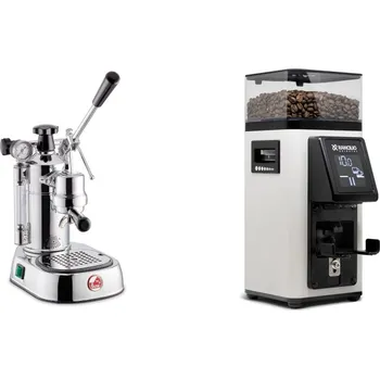 Kávovar La Pavoni Professional Lusso + Rancilio STILE, white
