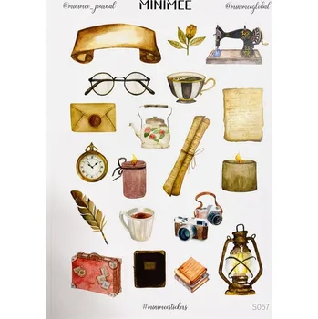 samolepka Samolepky MINIMEE journal - Vintage