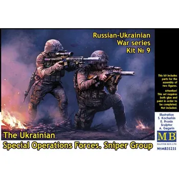 Plastikový model 1/35 Sniper Group, Ukrain.Spec.Oper.Forces (2 fig)