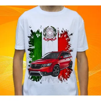 Pánské tričko tričko Fiat Freemont Cross II 128 (tričko s osobním autem )