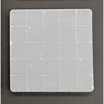 Razítko Akrylový blok s mřížkou 5x5 cm