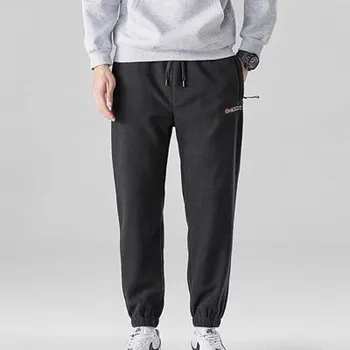 Vlněné pánské zimní kalhoty Barva: Černá, Velikost: XL