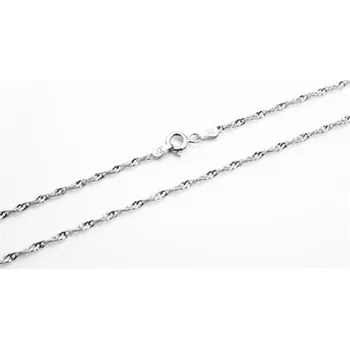 Řetízek Dámský stříbrný řetízek singapore 52672F