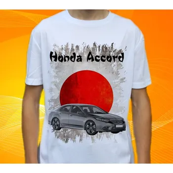 Pánské tričko tričko Honda Accord 158 (triko s osobním autem)