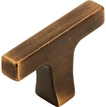 Kuchyňské úchytky MONA, kovové, mosaz broušená, délka 48 mm 2562-48 ZN79