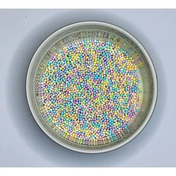 Jedlá dekorace na dort Lucie´s Sprinkles Pastelové kuličky 2mm ✨ 35g: 35g