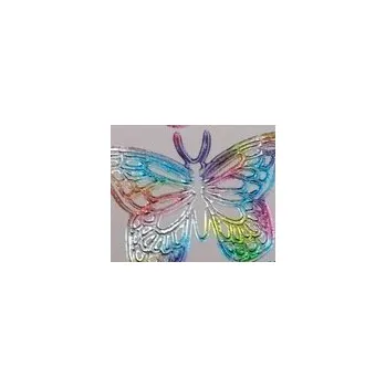 samolepka Samolepky Motýli malí- kontury duhové