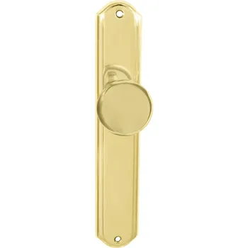 MPK - KOULE ROMEO A JULIA PZ otvor pro vložku, 90 mm, koule pevná ks OLV - Mosaz leštěná lakovaná