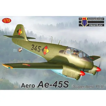 Plastikový model 1/72 Aero Ae-45S 'Super Aero Pt.II' (3x camo)