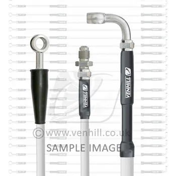 Hadice zadní brzdy Venhill Y01-2-013/P-WT bílá