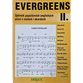 EVERGREENS 2 zpěvník