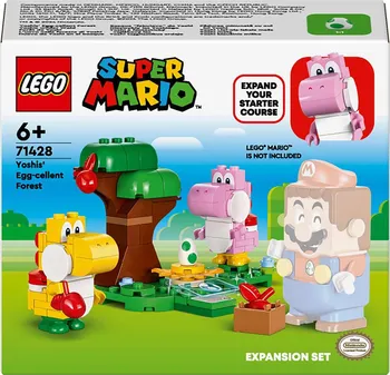 Stavebnice LEGO LEGO Super Mario 71428 Yoshi a fantastický vajíčkový les – rozšiřující set