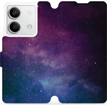 Pouzdro na mobilní telefon Flipové pouzdro Mobiwear - Xiaomi Redmi Note 13 5G - V147P Mlhovina (Knížkové flip pouzdro, obal, kryt na mobil Xiaomi Redmi Note 13 5G - V147P Mlhovina, materiál Umělá kůže + TPU - ochrana 360°, stojánek, silikonová vanička, magnetické zavírání)