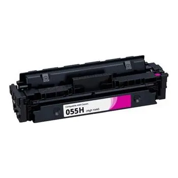 Best2Buy toner Canon 055H M, CRG-055H M, 3018C002, purpurová (magenta), kompatibilní bez chipu