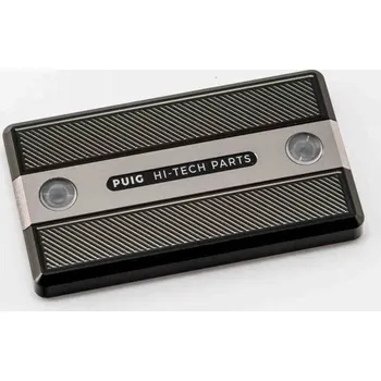 Brzda pro motocykl Krytka brzdové nádobky PUIG 9270P stříbrná