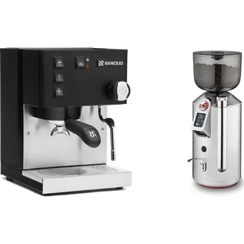Kávovar Rancilio Silvia E, black + La Pavoni Cilindro