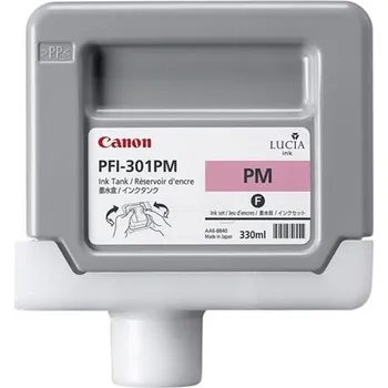 Best2Buy cartridge Canon PFI-301PM, foto purpurová (photo magenta), kompatibilní