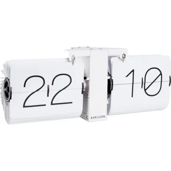 Designové překlápěcí hodiny KA5602WH Karlsson 36cm