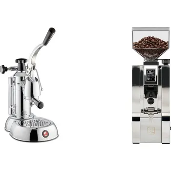 Kávovar La Pavoni Stradivari Lusso + Eureka Mignon XL, CR chrome