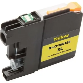 Počítačové příslušenství Best2Buy cartridge Brother LC125XLY, žlutá (yellow), kompatibilní