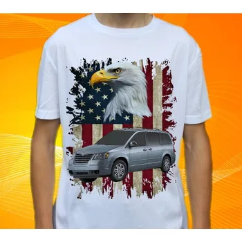 Pánské tričko tričko Chrysler Grand Voyager L (tričko s osobním autem )